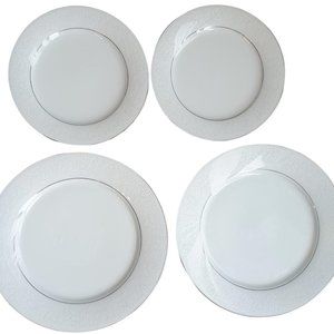 NORITAKE TAHOE 2585. 2 dinner plates 2-Salad Plates (total 4)